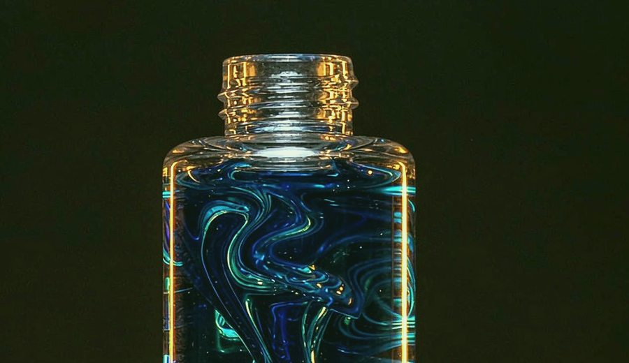 Algeria Convenience Store Long Shelf Vape packaging detail