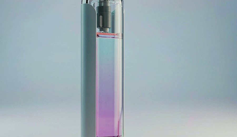 Algeria Convenience Store Long Shelf Vape packaging detail