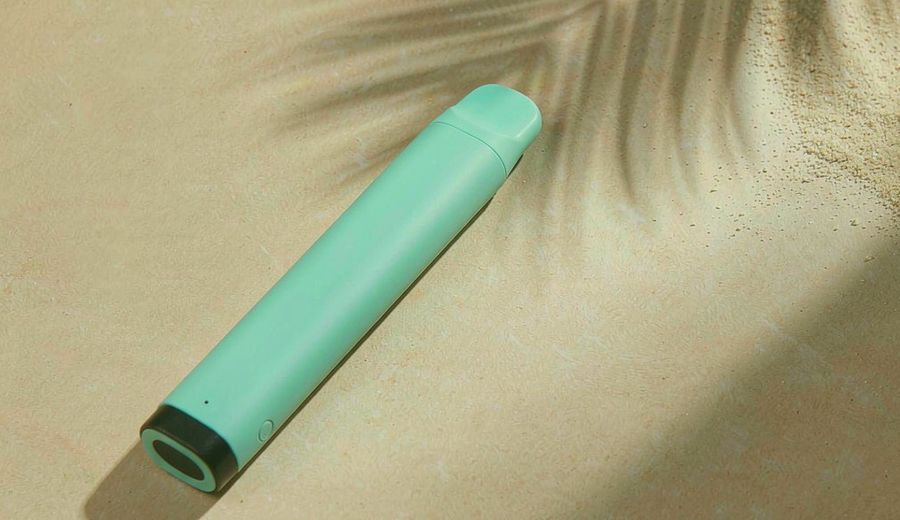 Algeria Convenience Store Long Shelf Vape packaging detail