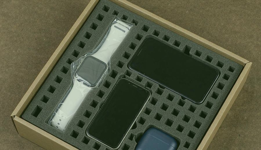 Algeria Convenience Store Long Shelf Vape packaging detail
