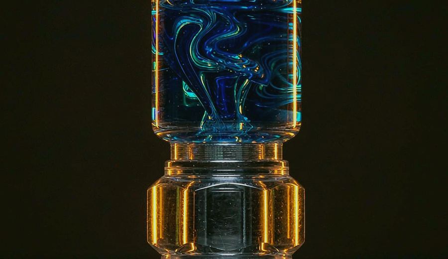 Algeria Convenience Store Long Shelf Vape packaging detail